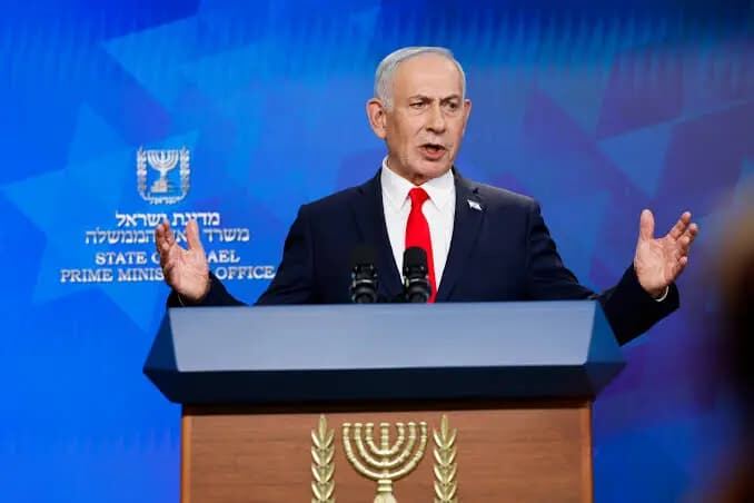 Netanyahu, seçim öncesi İran'ı uyardı, AI görselli nükleer patlama paylaştı