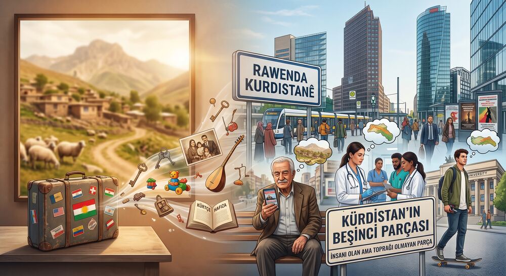 Beşinci Kürdistan ve Doğduğu Yerde Yaşamayanlar