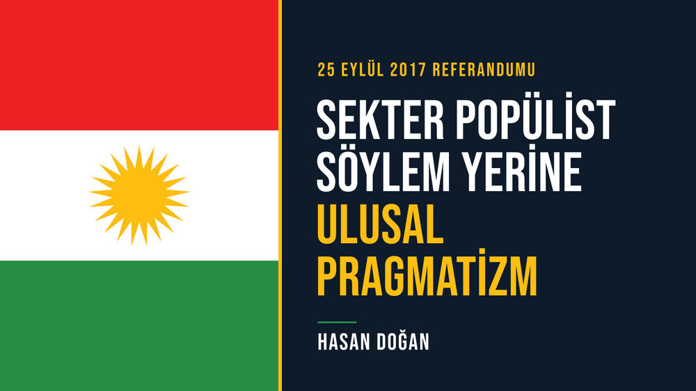 Sekter Popülist Söylem Yerine Ulusal Pragmatizm