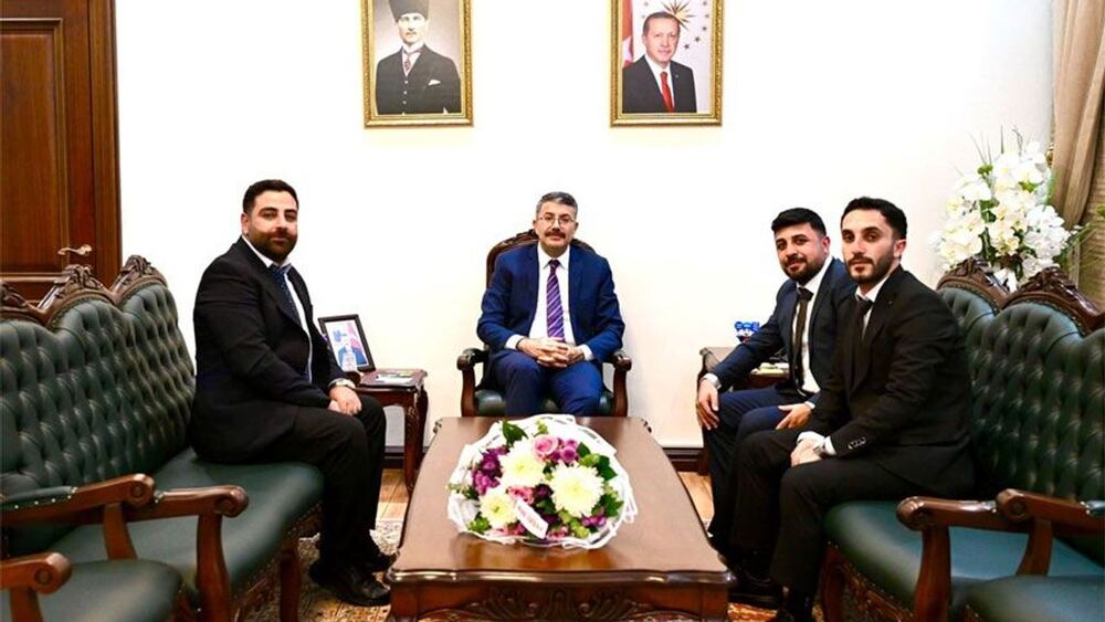AVAHİ-DER Başkanı Serhat Temel, İçişleri Bakan Yardımcısı Ali Çelik'i ziyaret etti